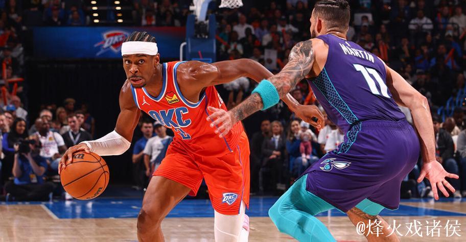 米勒28+6亚历山大21分 黄蜂客场掀翻雷霆爆冷获胜 米勒28+6亚历山大21分 黄蜂客场掀翻雷霆爆冷获胜